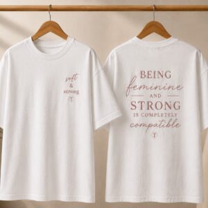 Camiseta Soft and Strong 💎🌸🥊