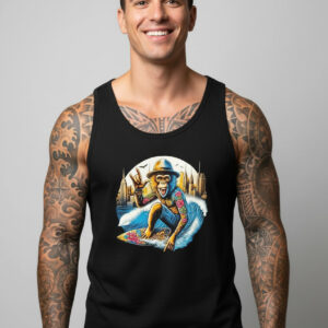 Camiseta Mono Surfer