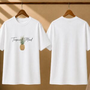 Camiseta Tropical Piña 🍍💎🩷💛💚